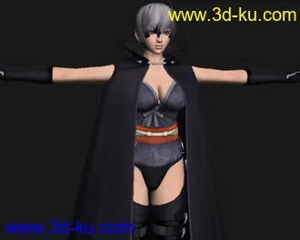 忍者龙剑传少女模型的图片