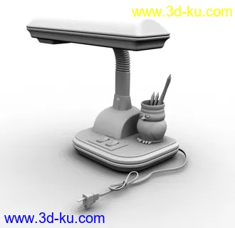 3D打印模型培训的时候做的台灯，分享了，大家多指点的图片