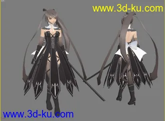 3D打印模型性感 美少女的图片