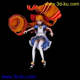 3D打印模型Minity Grey from [LOCO] Online game [MAX +OBJ]的图片