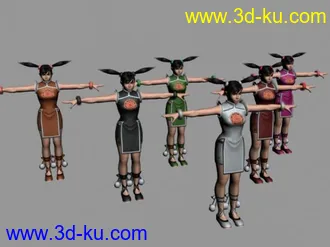 3D打印模型[首发]《铁拳6》---凌晓雨的图片