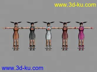 3D打印模型[首发]《铁拳6》---凌晓雨的图片