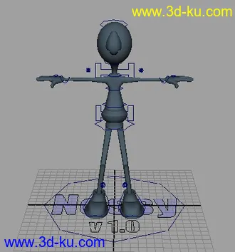完整绑定模型的图片