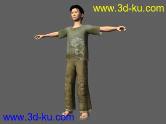 完整绑定模型的图片