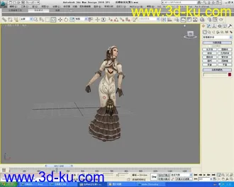 3D打印模型卓越之剑法师礼赞舞蹈动画的图片