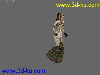 3D打印模型卓越之剑法师礼赞舞蹈动画的图片