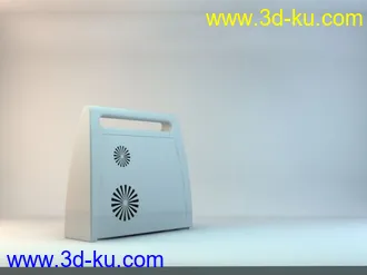 3D打印模型时尚机箱设计的图片
