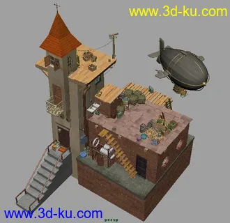 3D打印模型场景练习的图片