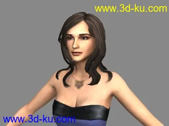 3D打印模型《僵尸围城2》中的那个僵尸新娘和另一个MM的图片