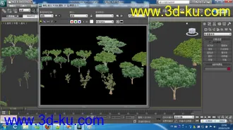 3D打印模型精心收集的树木合集~的图片