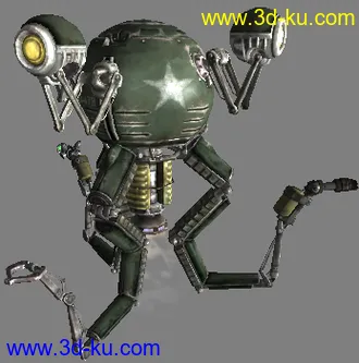 辐射3 Fallout3 模型 有法线贴图的图片