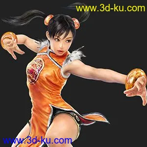 3D打印模型PS3_ [Tekken6] Xiaoyu  { MAX 8 }的图片