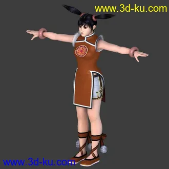 3D打印模型PS3_ [Tekken6] Xiaoyu  { MAX 8 }的图片