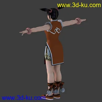3D打印模型PS3_ [Tekken6] Xiaoyu  { MAX 8 }的图片