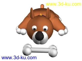 3D打印模型老虎狗的图片