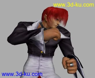 3D打印模型拳皇八神，有绑定~！的图片