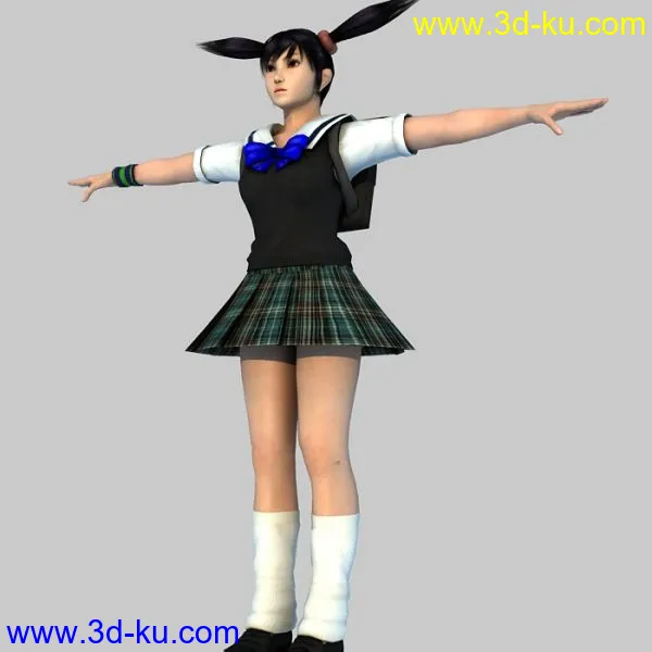Alternative costume  [Tekken6] Xiaoyu 2 [MAX 8] >_ò模型的图片1