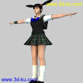 3D打印模型Alternative costume  [Tekken6] Xiaoyu 2 [MAX 8] >_ò的图片