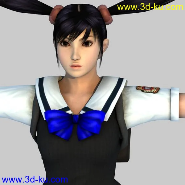 Alternative costume  [Tekken6] Xiaoyu 2 [MAX 8] >_ò模型的图片3