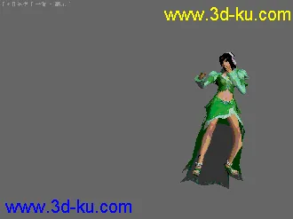 3D打印模型诛仙-广心水吉碧瑶装 动画的图片