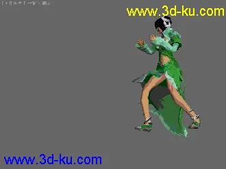 3D打印模型诛仙-广心水吉碧瑶装 动画的图片