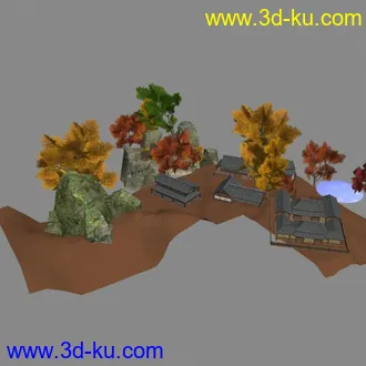 3D打印模型诛仙2小场景的图片