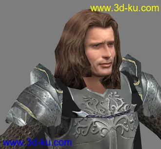 3D打印模型魔戒中的人物的图片