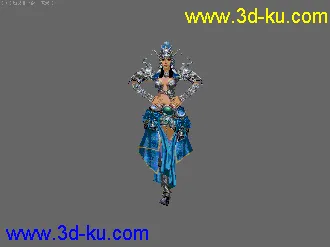 3D打印模型赤壁女赵云 动画的图片