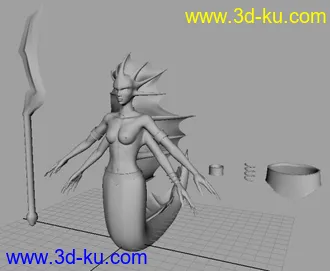 3D打印模型纳加海妖！仅此而已！的图片