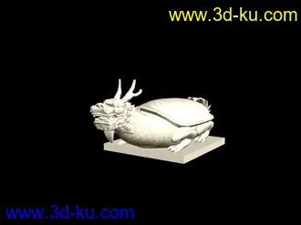 传说中鳌的模型的图片