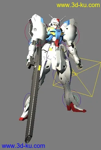 3D打印模型今年做的些GUNDAM的图片
