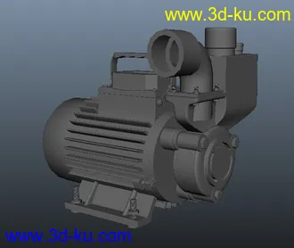 3D打印模型电机+水泉的图片