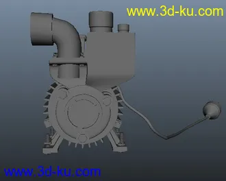 3D打印模型电机+水泉的图片