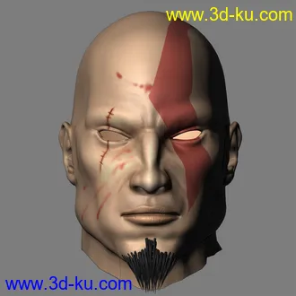 3D打印模型自己做的战神的主角的图片