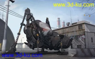 自己做的机械模型加材质贴图希望大家喜欢的图片