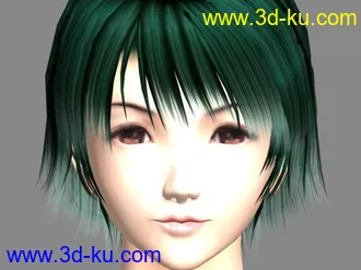 少女模型的图片