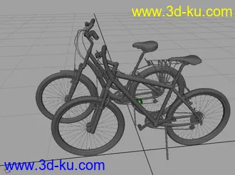 3D打印模型情侣自行车的图片