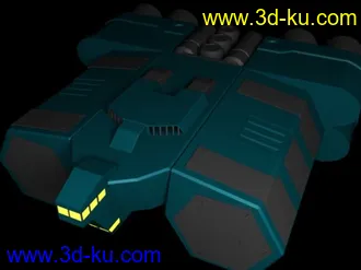 3D打印模型某补给舰的图片