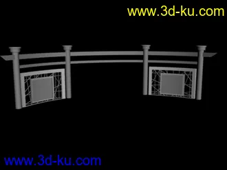 3D打印模型一个架子的图片