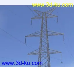 3D打印模型高压电塔的图片