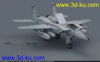 3D打印模型美国F15战斗机的图片
