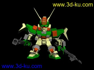 3D打印模型初学者暴风高达的图片