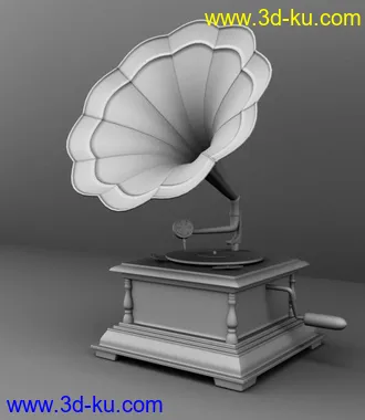 留声机模型的图片