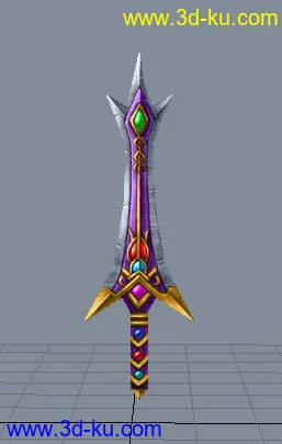 3D打印模型武器-天罚之剑的图片