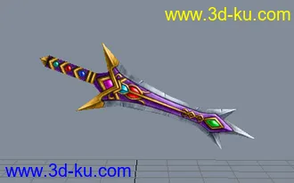 3D打印模型武器-天罚之剑的图片