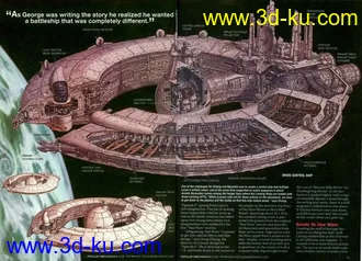 3D打印模型太空站的图片