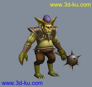 3D打印模型大耳怪，希望大家喜欢的图片