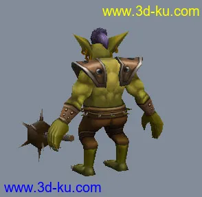 3D打印模型大耳怪，希望大家喜欢的图片