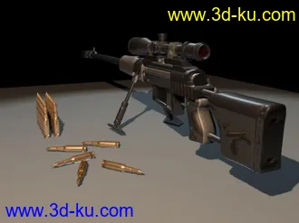 3D打印模型喜欢GUN的来围观，一把精模AWP！！的图片