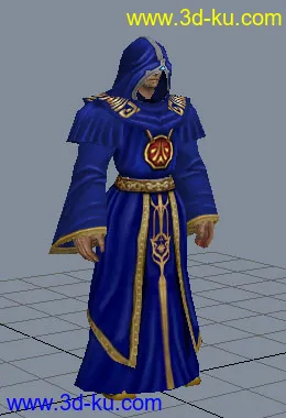 大早上给大家发放一个“牧师”模型，希望大家多多支持本人的图片